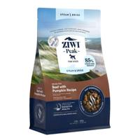 Ziwi Peak Steam & Dried Grass-Fed Beef With Pumpkin Recipe Dry Dog Food 800G