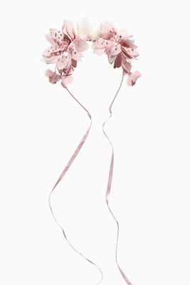 Flutterby Headband in Satin Ribbon