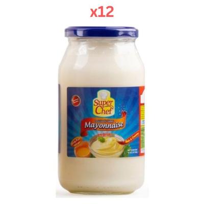 Super Chef Mayonnaise 16 Oz (Pack Of 12)