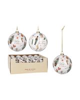 Koopman Xmas Ball 8cm Assorted 1 Piece