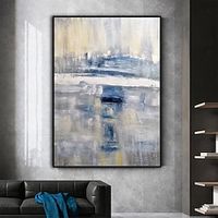 Mintura Handmade Abstract Oil Paintings On Canvas Modern Decoration Wall Art Pictures For Home Decor Rolled Frameless Unstretched Painting miniinthebox - thumbnail