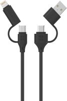 Promate Charging Cable, QUADCORD-PD60.BLACK