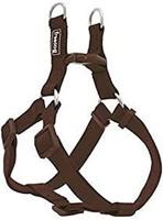 Freedog Basic Nylon A-Type Harness For Dogs - Extra Large Brown