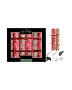 RSW 6 Deluxe Red & Gold Robin 13.5 inch Crackers