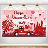 Wall Art Canvas Happy Valentine's Day Prints and Posters Pictures Decorative Fabric Painting For Living Room Pictures No Frame Lightinthebox - thumbnail