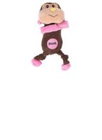 Puppy Life Animal Plush Toy For Dogs - Monkey