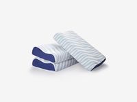 Sleepwell Impression Curve Foam Pillows For Pain Free Head & Neck Support White - 70x44x12 cm Sleepwell Impression Curve Foam Pillows For Pain Free Head & Neck Support White - 70x44x12 cm