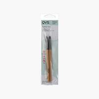 QVS 2-Piece Eyeliner Brush Set