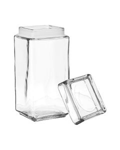 Anchor Hocking 1.5 Quart Stackable Jar with Glass Lid