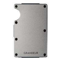 Grandeur Aluminium Cardholder RFID 85 x 45 mm - White (Holds up to 12 cards)