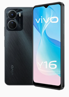 Vivo Y16, 4GB, 64GB, 4G, Stellar Black