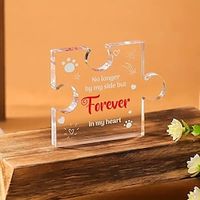 Acrylic Square Puzzle Pet Mourning Ornaments Commemorating Pet Dogs Gifts For People Who Love Pets Lightinthebox