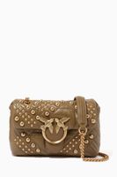 Mini Love Puff Woven Studs 1 Bag in Nappa Leather - thumbnail