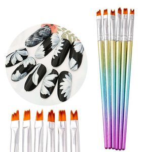 French Manicure Nail Art Brush