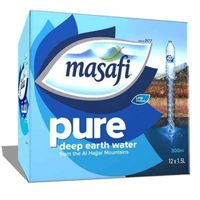 Masafi Bottled Drinking Water 1.5L x 12 (6 CTN)