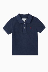 Cotton Mesh Polo Shirt