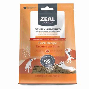 Zeal Gently Air-Dried Pork For Dogs - 2.2 Lbs / 1Kg