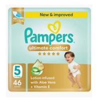 Pampers Ultimate Comfort Diapers, Size 5, 46's