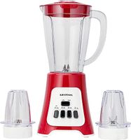 Krypton 3 in 1 Blender, 6 Speed Selection, 400W Motor White & Red, KNB6291