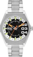 Diesel Scraper Three-Hand Stainless Steel Watch - DZ2172