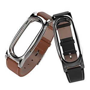 Watch Band for Xiaomi Band 4 / Xiaomi Mi Band 4 Xiaomi Classic Buckle / Business Band Genuine Leather Wrist Strap miniinthebox