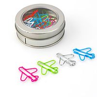 10 Boxes Paper Clip Aircraft Suit Metal Color Special-shaped Paper Clip 2.63 cm Lightinthebox - thumbnail