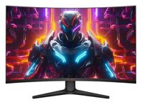 KOORUI Gaming Monitor (Curved) 32 Inch VA, QHD 2560 x 1440, 170Hz, 1500R Curvatur, 1ms Response Time, DisplayPort HDMI, Black - 32GA01