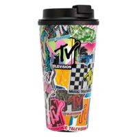 Paramount Mtv Screw Top Thermal Flask - thumbnail