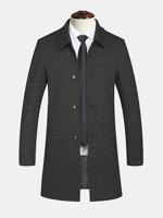 Gentlemanlike Single-breasted Trench Coat