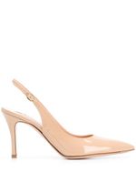 Roberto Festa Mentha patent pumps - NEUTRALS