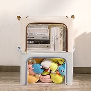 1PC Storage And Organization Box New Pp Bottom Plate High-Quality Clothes And Toys Storage Box And A Storage Box All In One Size Lightinthebox
