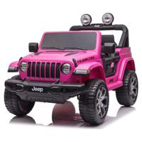 Jeep Kids Rubicorn 2 Seater Electric Car - Pink (12V) (UAE Delivery Only) - thumbnail