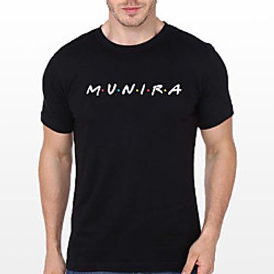 Men's Unisex Tee T shirt Hot Stamping Graphic Prints Letter Plus Size Print Short Sleeve Casual Tops Cotton Basic Fashion Designer Big and Tall Black miniinthebox