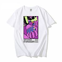 Inspired by Neon Genesis Evangelion Cosplay Anime Cartoon Polyester  Cotton Blend Print Harajuku Graphic Kawaii T-shirt For Women's  Men's Lightinthebox - thumbnail