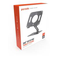 Porodo 360 Rotating Tablet Stand - Orange - thumbnail