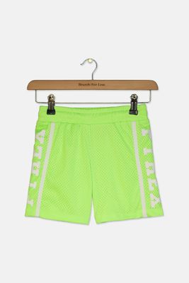 Toddler Drawstring Bermuda Short Neon Green Toddler Drawstring Bermuda Short Neon Green