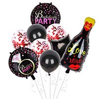 Large Champagne Whiskey Bottle Wine Glass Balloon Set Birthday Party Bachelor Party Decoration Balloons Lightinthebox - thumbnail