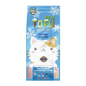 NutraPet Tofu Snowflake Clumping Cat Litter Original - 7 Liters