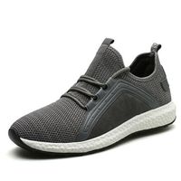 Men Knitted Fabric Light Weight Running Sneakers