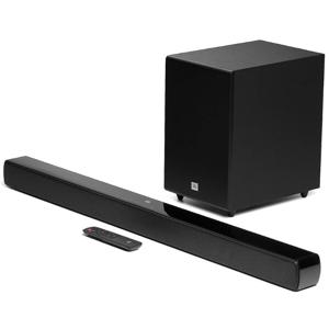 JBL SB270 2.1 Channel Soundbar with Wireless Subwoofer, Powerful 220W Output, Deep & Thrilling Bass, Dolby Digital, Bluetooth Streaming,One cable connection HDMI - Black