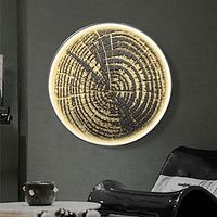 Led PaintingIndoor Creative Modern Nordic Style Indoor Wall Lights Bedroom Dining Room Metal Wall Light IP20 110-120V 220-240V miniinthebox - thumbnail