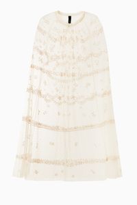 Eve Sequin Midaxi Cape in Kisses Tulle