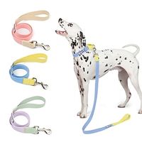1 piece of PVC waterproof contrasting pet leash is stable dirt resistant comfortable and soft to the touch. It is suitable for outdoor walking training of small medium and large dogs Lightinthebox - thumbnail