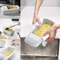 Microwave Pasta Cooker, Microwave Pasta Cooker With Strainer, Heat Resistant Pasta Boat Steamer, Spaghetti Noodle Cooking Box Tool, Ready For School, Back To School Supplies Lightinthebox - thumbnail