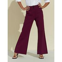 Bell Bottom Full Length Pants Lightinthebox