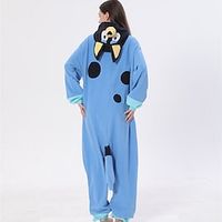 Adults' Kigurumi Pajamas Nightwear Camouflage Puppy Animal More Costumes Animal Onesie Pajamas One Piece polyester fibre Cosplay For Men and Women Masquerade Animal Sleepwear Cartoon miniinthebox - thumbnail
