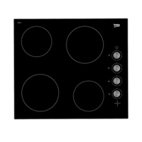 BEKO 60cm Built In Electric Hob HIC64100 (BEK-HIC64100)