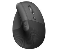 Logitech Lift Vertical Ergonomic Mouse, Wireless, Bluetooth or Logi Bolt USB Receiver