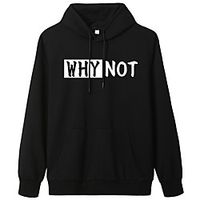 Women's Hoodie Pullover Graphic Text Letter Daily Weekend Basic Casual Hoodies Sweatshirts  Blue Yellow Blushing Pink miniinthebox - thumbnail