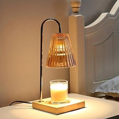 Fireless aromatherapy furnace glass aromatherapy melting wax lamp candle essential oil melting candle lamp bedroom atmosphere table lamp Lightinthebox Fireless aromatherapy furnace glass aromatherapy melting wax lamp candle essential oil melting candle lamp bedroom atmosphere table lamp Lightinthebox